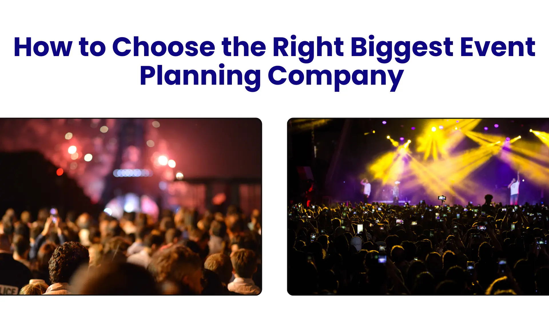 The Biggest Event Planning Companies event organisations