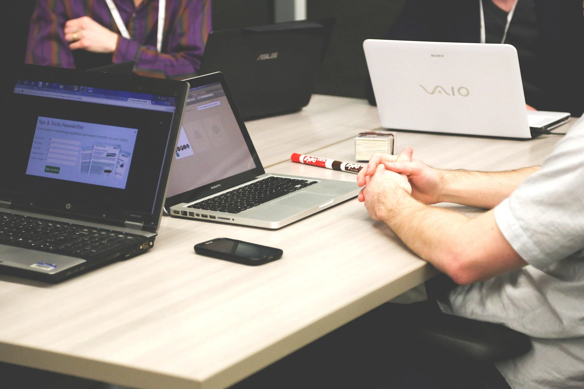 event manager performance goals examples