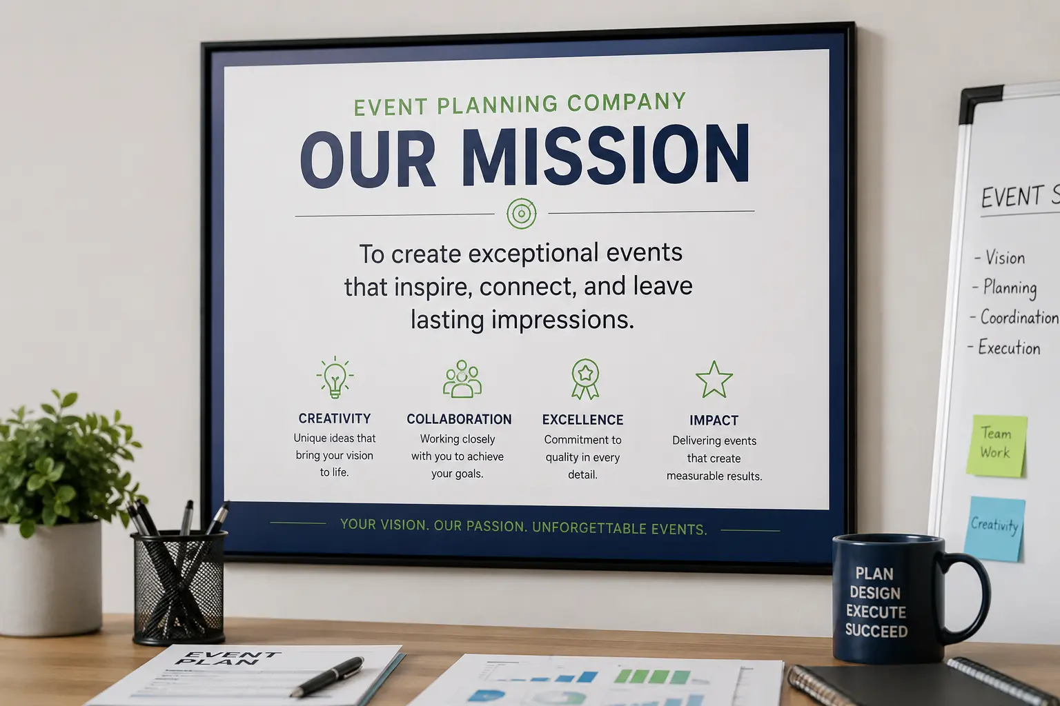 event planning company mission statement